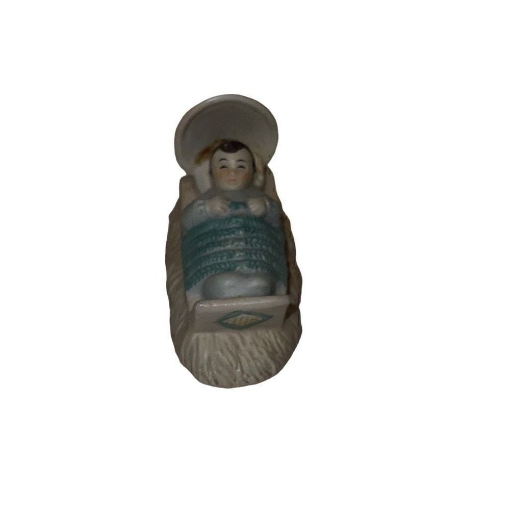 House of Lloyd Christmas Around the World Native American Baby Jesus Manger
